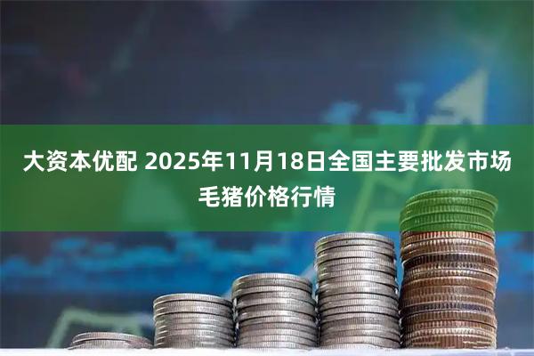 大资本优配 2025年11月18日全国主要批发市场毛猪价格行情